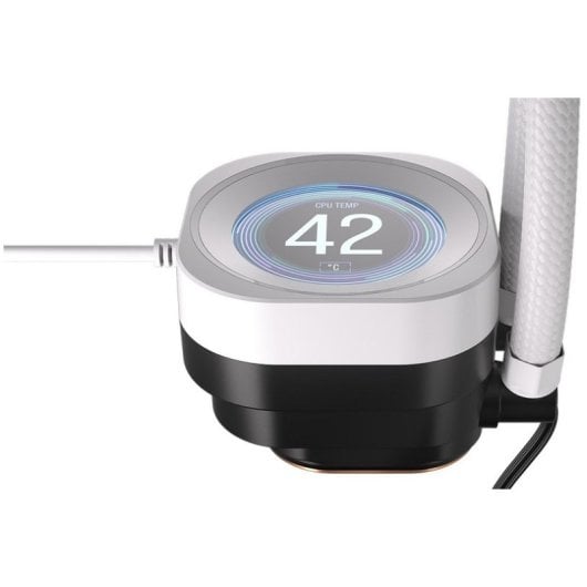 Refrigerazione Liquida Corsair Nautilus 240 RS LCD 240mm 2 Ventole Display IPS Bianco