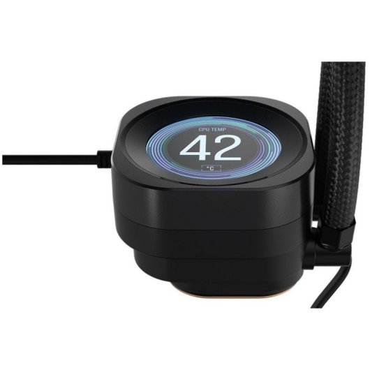 Refrigeracion Liquida Corsair Nautilus 360 RS LCD 360mm 3 Ventiladores PWM Negro