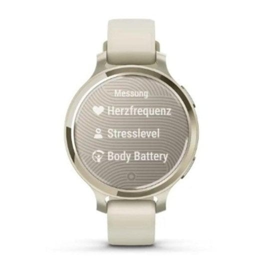Garmin Lily 2 Active GPS Bluetooth 38mm Écran tactile Beige Taille unique 5 ATM SpO2 Pulsomètre