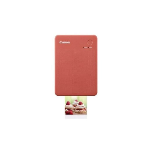 Impresora Sublimación Wi-Fi Canon SELPHY QX20 RD Impresión directa, portátil, stickers