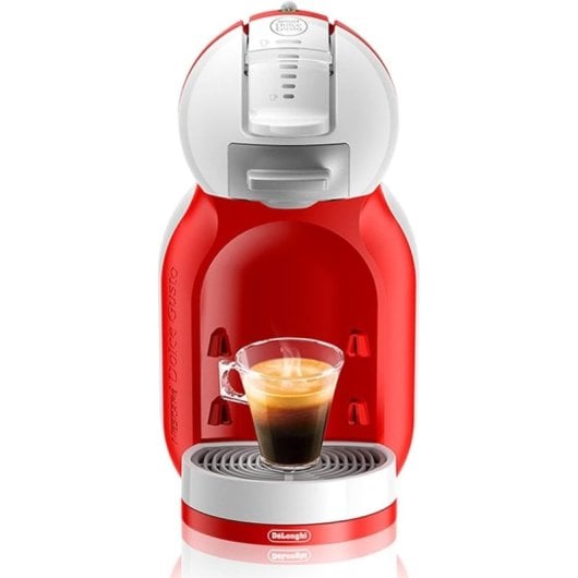 DeLonghi EDG 305 Mini Me Cafetera de Cápsulas Dolce Gusto Blanca/Roja + Cápsulas (3x16uds)