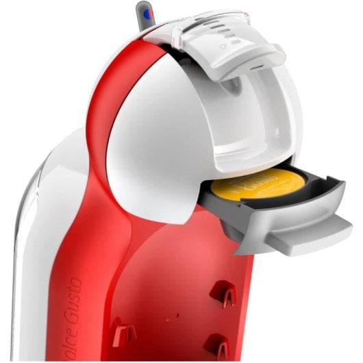 DeLonghi EDG 305 Mini Me Cafetera de Cápsulas Dolce Gusto Blanca/Roja + Cápsulas (3x16uds)
