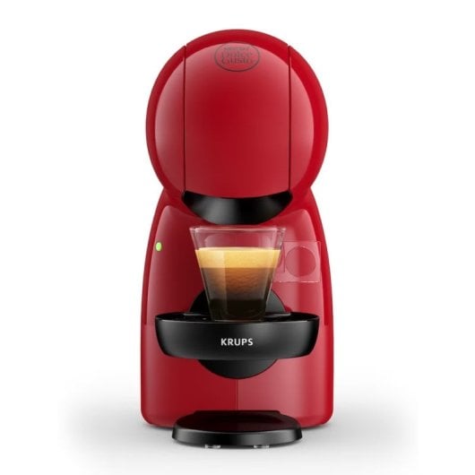 Krups Piccolo XS Cafetera Dolce Gusto Rojo + Cápsulas (3x16uds)