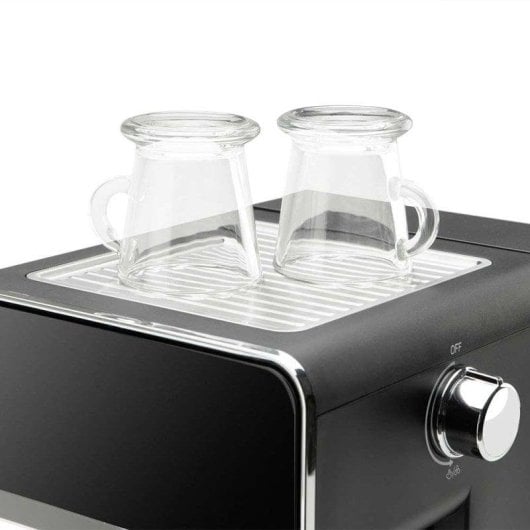 Máquina de café expresso Orbegozo EX 5300 1L 20 Bares com vaporizador e painel táctil
