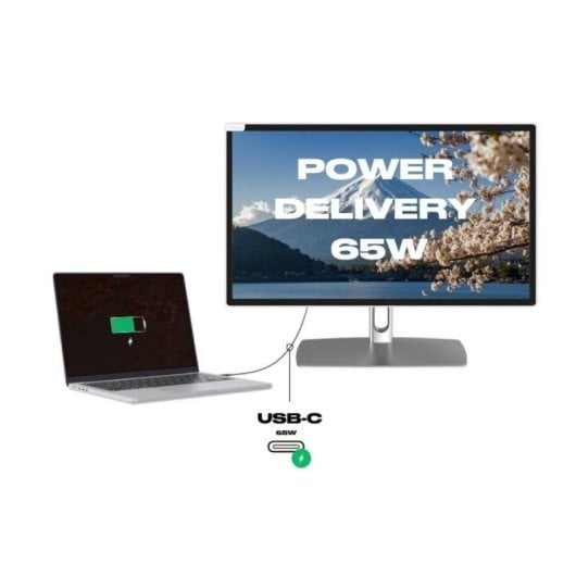 Moniteur JAPANNEXT 21,5" IPS Full HD Tactile USB-C 65W HDR Articulé