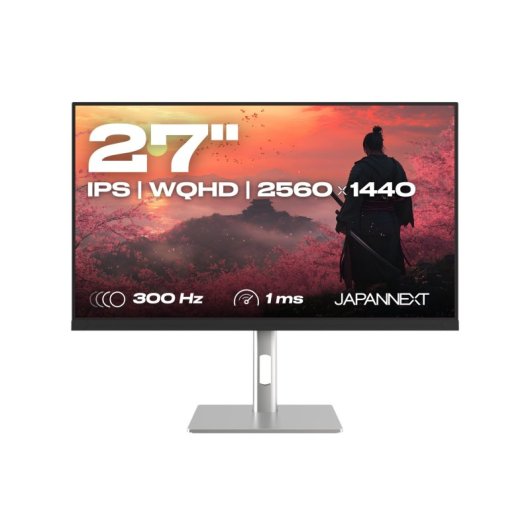 Monitor JAPANNEXT 27" WQHD 2560x1440 300Hz IPS 1ms HDR FreeSync G-Sync