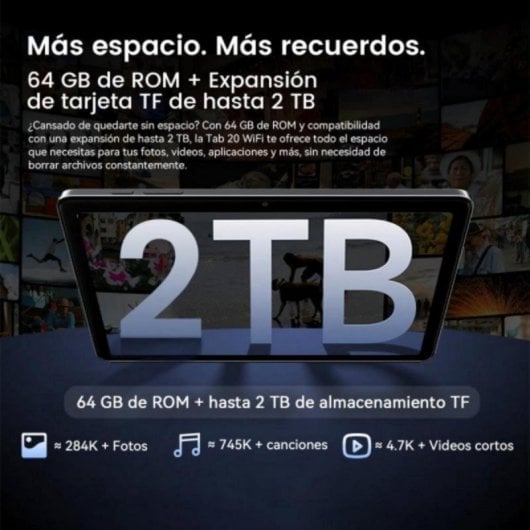 Tablette Blackview TAB 20 WiFi 10.1" IPS 4GB RAM 64GB Stockage Extensible