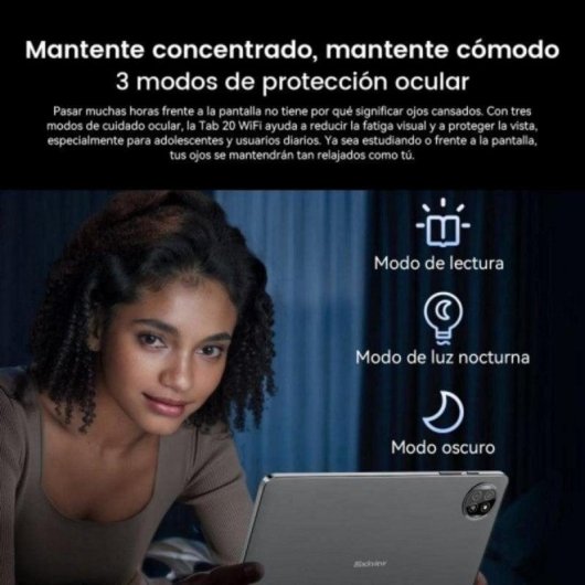 Tablet Blackview TAB 20 WiFi 10,1" 4GB 64GB Azul com Teclado