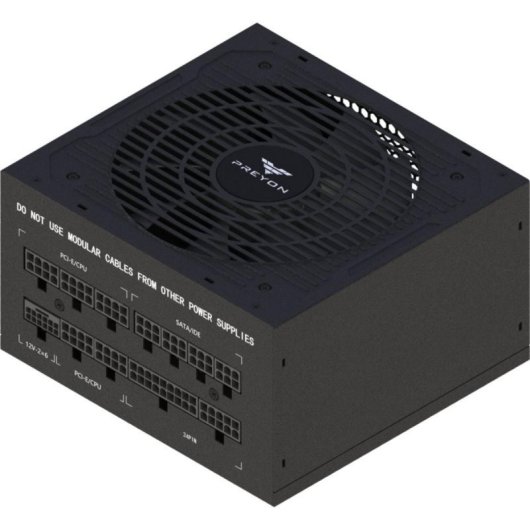 Fuente de Alimentación PREYON 1000W Certificación 80 PLUS Gold Eagle Power Gaming Modular ATX3.1 PCI-E 5.1