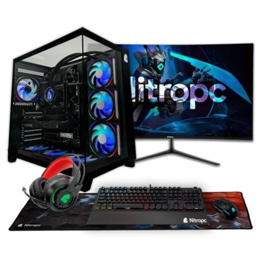 PC Sobremesa PcComponentes Nitropc Pack Diamond Intel i7-12700KF 32GB 2TB SSD RTX 5060