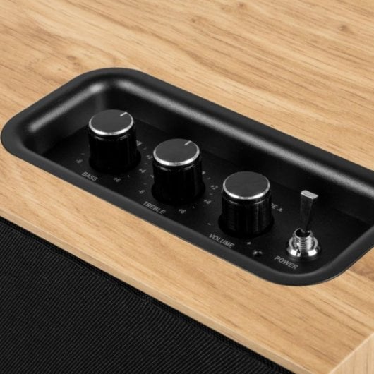 Altavoces Thomson Activos Bluetooth 5.3 50W madera con control de agudos y graves