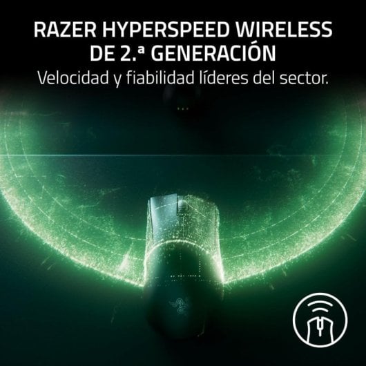 Ratón Razer Inalámbrico DeathAdder V4 Pro Negro Alta Precisión