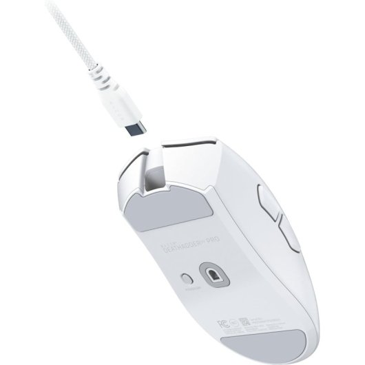 Mouse Razer DeathAdder V4 Pro cablato 19000 DPI Bianco RGB Gaming