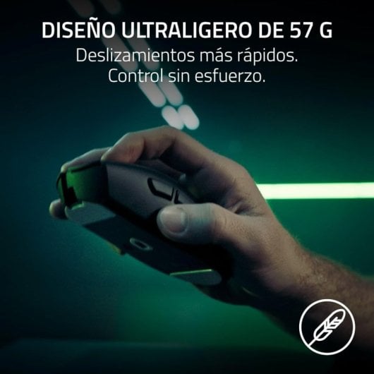 Mouse Razer DeathAdder V4 Pro cablato 19000 DPI Bianco RGB Gaming