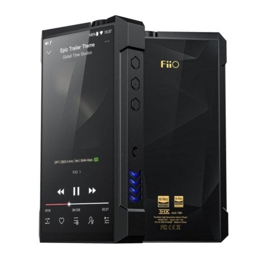 FiiO M17 DAC ES9038PRO, THX AAA-788+, 64GB, Snapdragon 660, 5.99" FHD+ Touch, Bluetooth 5.0, USB 3.2, 9200mAh, Negro