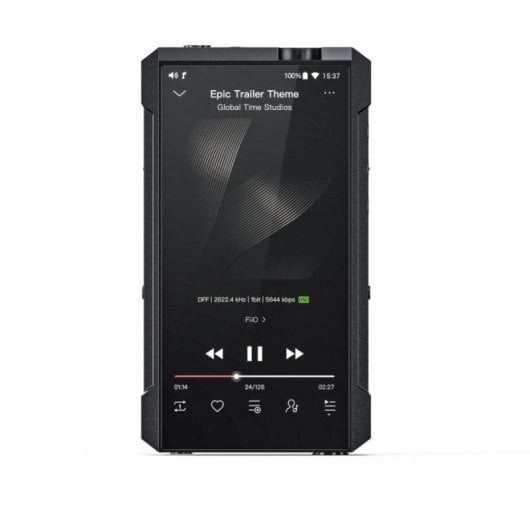 FiiO M17 DAC ES9038PRO, THX AAA-788+, 64GB, Snapdragon 660, 5.99" FHD+ Touch, Bluetooth 5.0, USB 3.2, 9200mAh, Negro