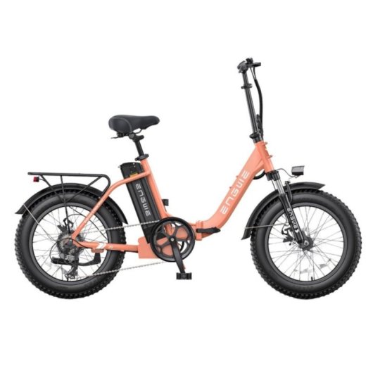 Bicicleta eléctrica ENGWE L20 2.0 plegable, 1125W pico, batería 52V 13Ah, autonomía 68 millas, 7 velocidades, 20x4.0”
