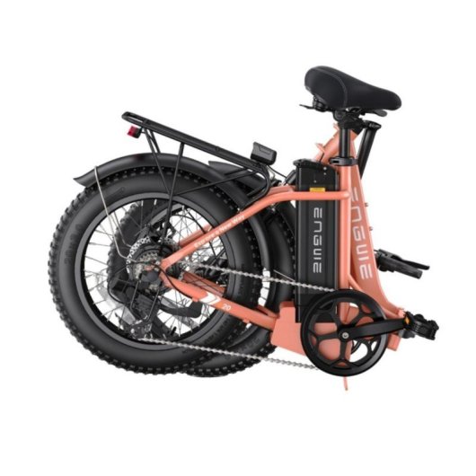 Bicicleta eléctrica ENGWE L20 2.0 plegable, 1125W pico, batería 52V 13Ah, autonomía 68 millas, 7 velocidades, 20x4.0”