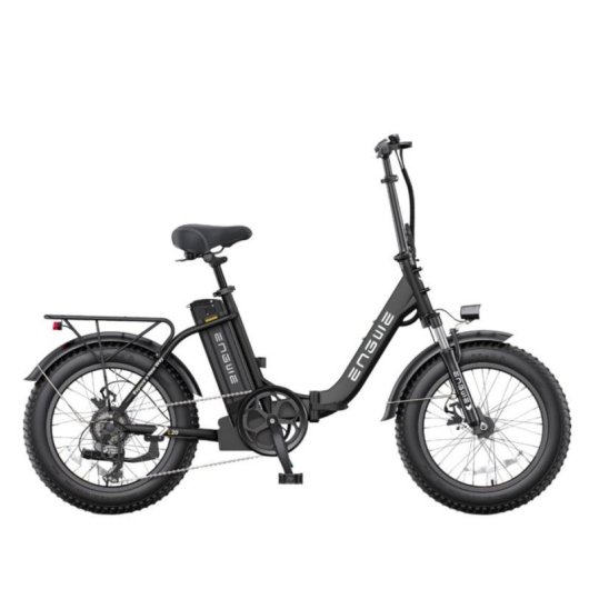 Bicicleta eléctrica plegable ENGWE L20 2.0, motor 1125W, batería 52V 13Ah, autonomía 120km, 20x4.0", 7 velocidades