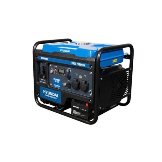Generador Inverter Gasolina 3.9kW Hyundai HY4000Ei 7.5HP Arranque Eléctrico Compacto