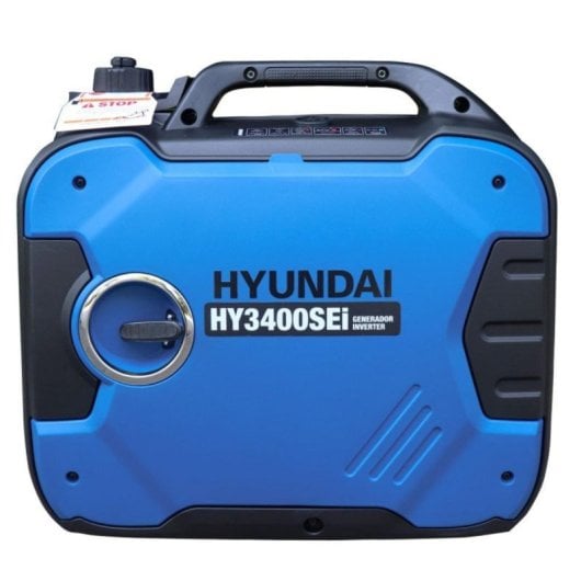 Generador Inverter Gasolina 3,4kW 6HP 163cc 8L Compacto y Silencioso HYUNDAI HY3400SEi
