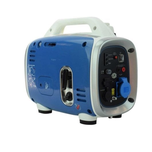 Generador inverter portátil 4T refrigerado por aire, bajo ruido, protección 12V DC, uso doméstico y camping 900W
