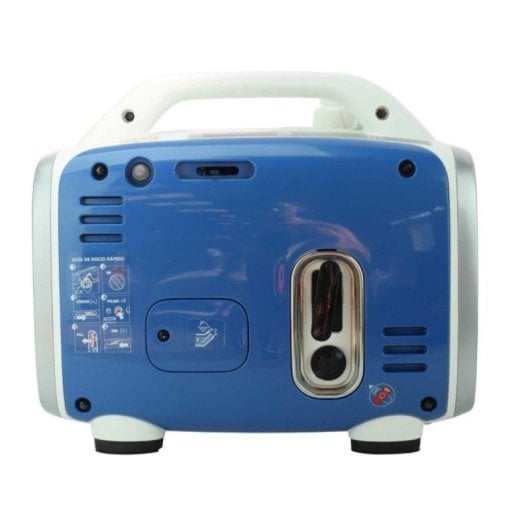 Generador inverter portátil 4T refrigerado por aire, bajo ruido, protección 12V DC, uso doméstico y camping 900W