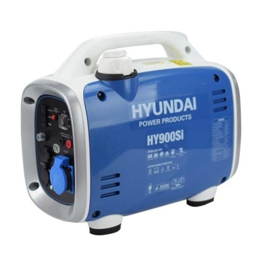Generador inverter portátil 4T refrigerado por aire, bajo ruido, protección 12V DC, uso doméstico y camping 900W