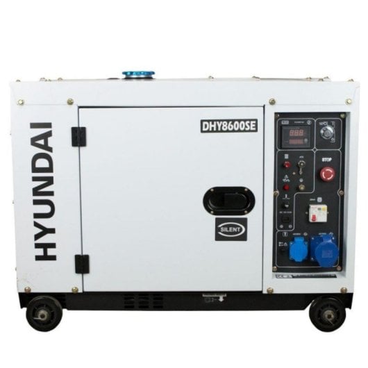 Generador Diésel Silent PRO, Monofásico, Motor 4 Tiempos, Inyección Directa, Doble Base Antivibración 6,3kW