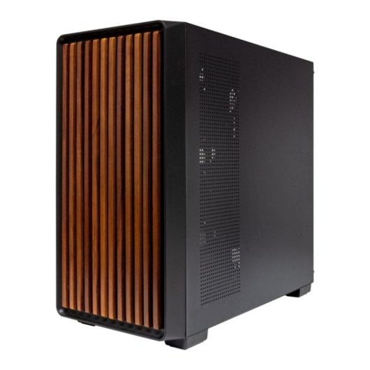 UNYKAch Revelat Caixa E-ATX Vidro Temperado USB-C 3.0 Preta/Madeira