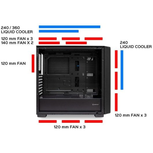 UNYKAch Revelat Caixa E-ATX Vidro Temperado USB-C 3.0 Preta/Madeira