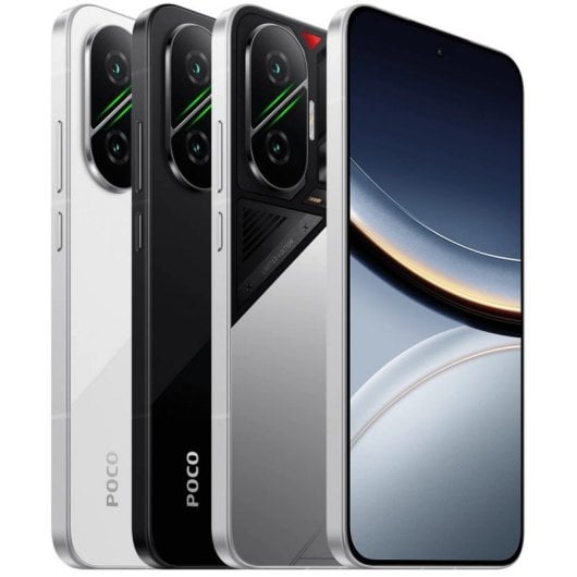 Smartphone Xiaomi POCO F7 5G 12 GB de RAM, 512 GB, 6,83" AMOLED, Snapdragon 8s Gen 4, 6500 mAh, 90 W, Prata