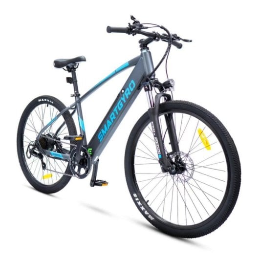 Bicicleta Eléctrica SmartGyro Senda 2, 350W, Batería 36V 10Ah, Autonomía 60km, Frenos Hidráulicos, 7 velocidades Shimano