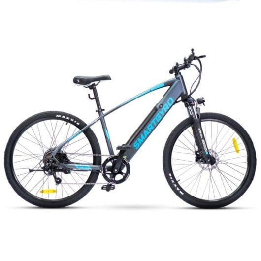 Bicicleta Eléctrica SmartGyro Senda 2, 350W, Batería 36V 10Ah, Autonomía 60km, Frenos Hidráulicos, 7 velocidades Shimano