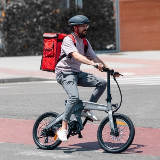 Ebike SmartGyro Nimbus 250W 20'' AM60B 7V Shimano Batería 10Ah 60km LCD Suspensión IPX4