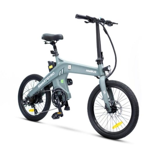 Ebike SmartGyro Nimbus 250W 20'' AM60B 7V Shimano Batería 10Ah 60km LCD Suspensión IPX4