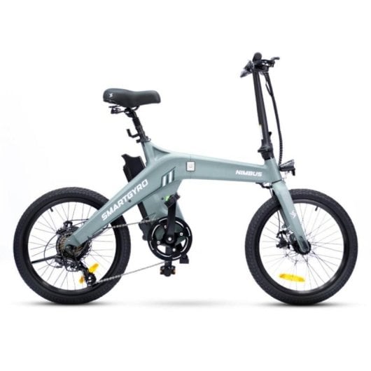 Ebike SmartGyro Nimbus 250W 20'' AM60B 7V Shimano Batería 10Ah 60km LCD Suspensión IPX4