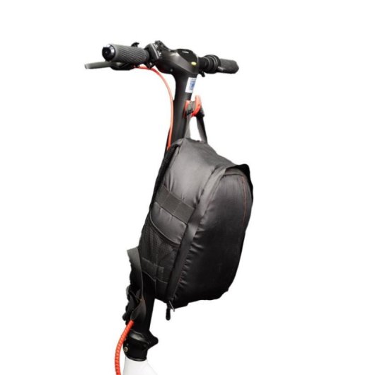 Soporte de carga frontal ABS para patinetes smartGyro Z-One/Z-Pro/Ziro/Baggio, hasta 8kg, instalación sencilla