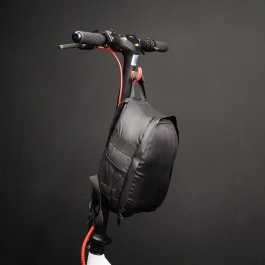 Soporte de carga frontal ABS para patinetes smartGyro Z-One/Z-Pro/Ziro/Baggio, hasta 8kg, instalación sencilla