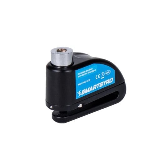 Candado disco antirrobo con alarma 100dB, 2 llaves, resistente a cortes y agua para patinetes y bicicletas
