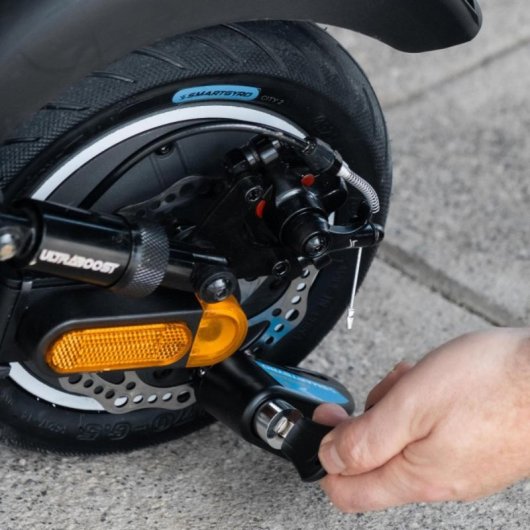 Candado disco antirrobo con alarma 100dB, 2 llaves, resistente a cortes y agua para patinetes y bicicletas