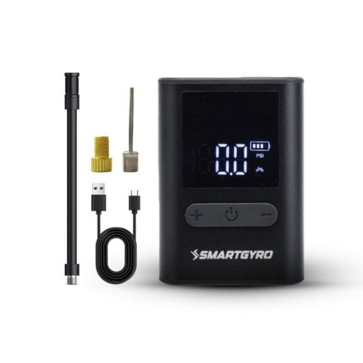 Compresseur Nano Smartgyro - Compacte, Puissant et Portable avec Affichage Digital