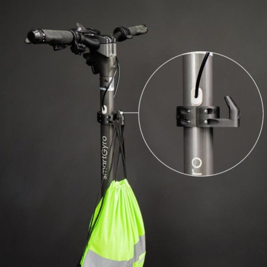 Soporte de carga frontal ABS para patinetes eléctricos smartGyro K2, K2 Pro y K2 Pro XL