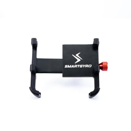 Soporte de teléfono aluminio CNC para patinete eléctrico, ancho ajustable, 6 garras, 3.5-7 pulgadas