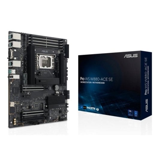 Scheda Madre ASUS Intel LGA 1851 ATX PRO WS W880-ACE SE DDR5 256GB RAID 5.0 Gen PCIe