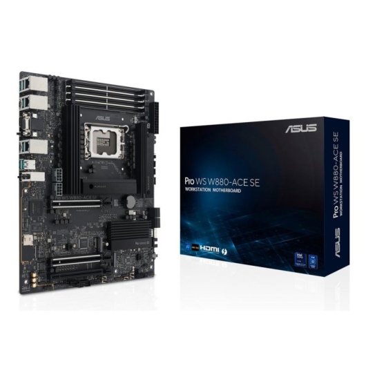 Motherboard ASUS Pro WS W880-ACE SE Intel W880 LGA 1851 DDR5 ATX Thunderbolt 4