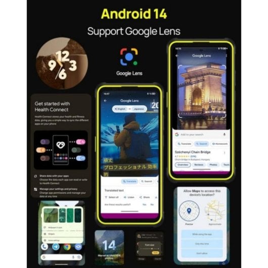 Smartphone robusto Ulefone Armor X31 Pro 5G 8 GB 256 GB Fotocamera Sony 64 MP Visione notturna Nero