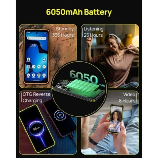 Smartphone robusto Ulefone Armor X31 Pro 5G 8 GB 256 GB Fotocamera Sony 64 MP Visione notturna Nero