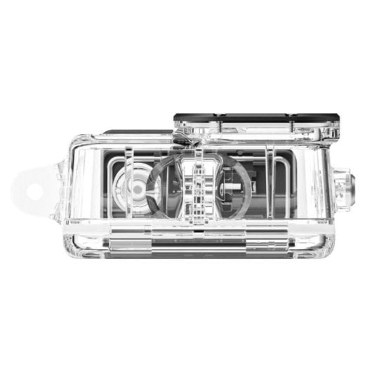 Carcasa Sumergible para Insta360 Ace Pro 2, Vidrio Alta Calidad, Resistencia 60m, Negro/Transparente