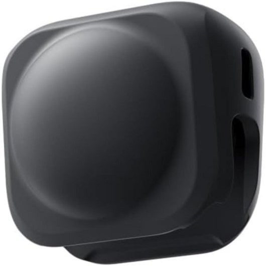 Tappo Obiettivo Silicone Nero per Insta360 X4 e X5, Protezione Completa 360°